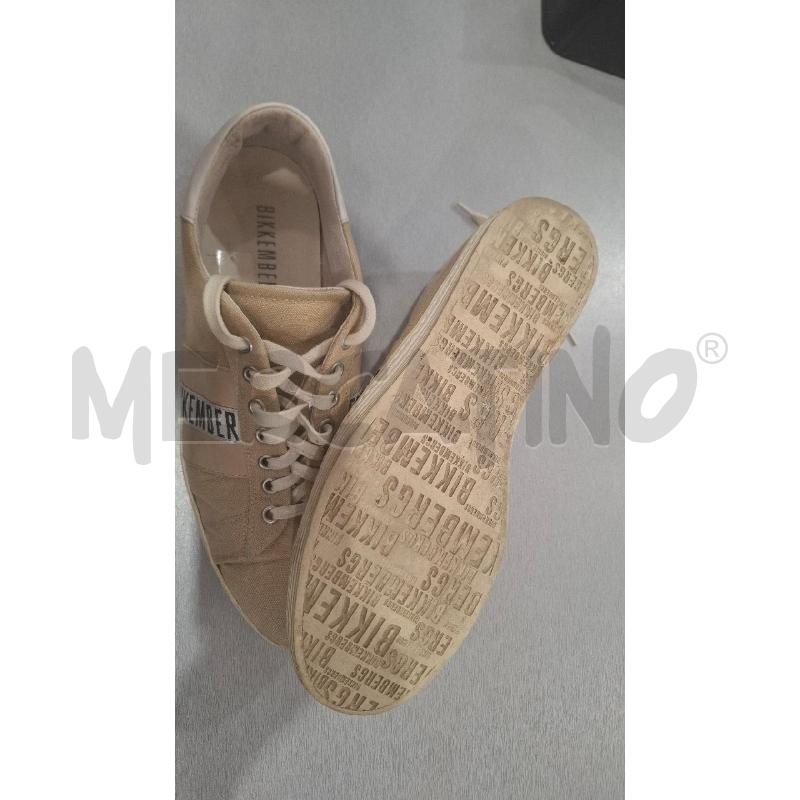 SCARPE UOMO BIKKEMBERGS BEIGE  | Mercatino dell'Usato Salerno fratte 4
