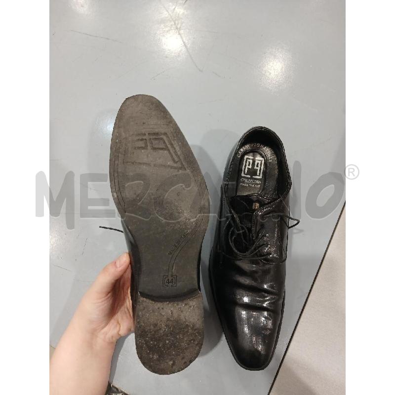 SCARPE UOMO CARLO PIGNATELLI NERE LUCIDE | Mercatino dell'Usato Salerno fratte 4