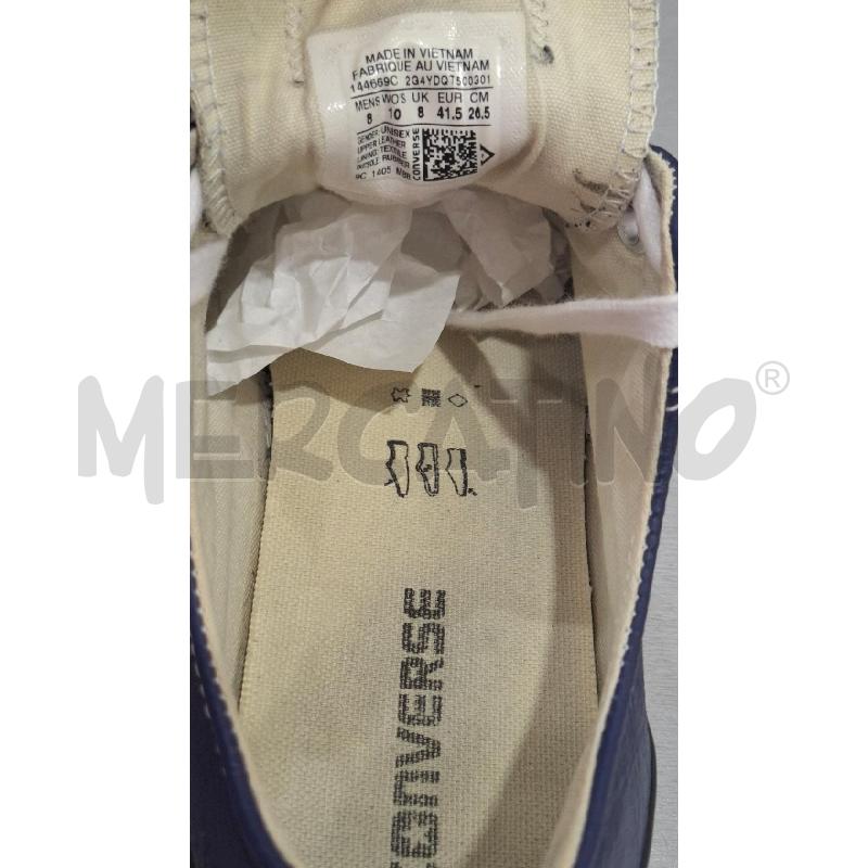 SCARPE UOMO CONVERSE BLU N. 41 1/2 | Mercatino dell'Usato Salerno fratte 5