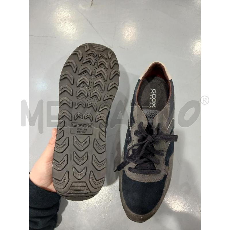 SCARPE UOMO GEOX BLU/ANTRACITE | Mercatino dell'Usato Salerno fratte 4