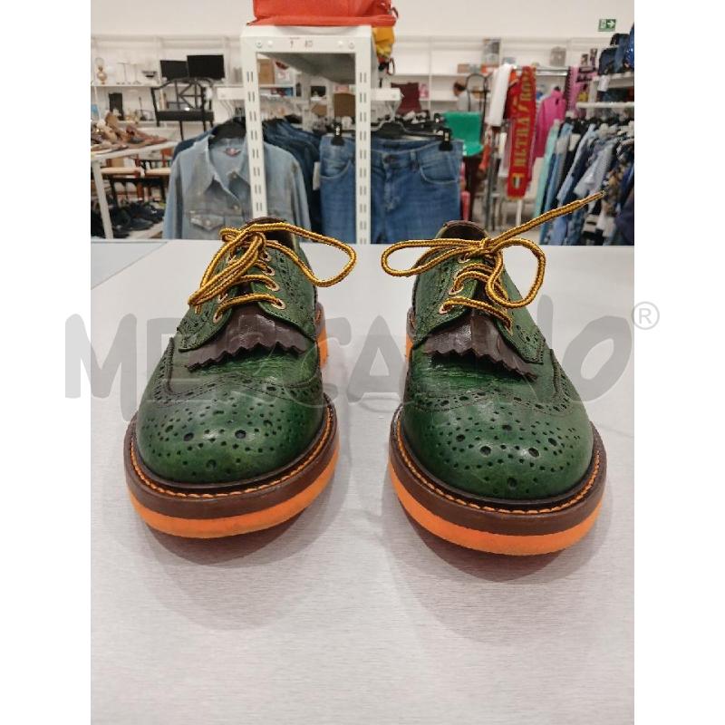 SCARPE UOMO MAURON VERDI BASE ARANCIO N.38 | Mercatino dell'Usato Salerno fratte 2
