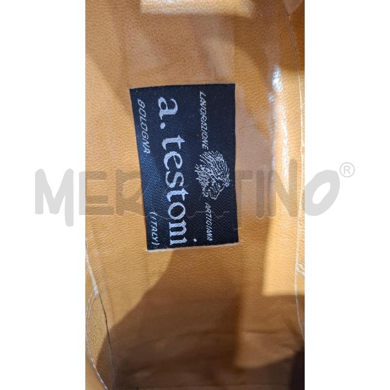 SCARPE UOMO MOCASSINI TESTONI NERI | Mercatino dell'Usato Salerno fratte 5