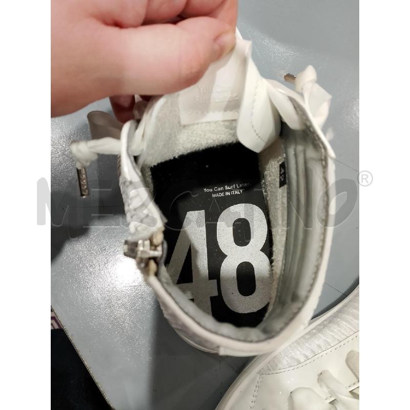 SCARPE UOMO P488 BIANCHE  | Mercatino dell'Usato Salerno fratte 5