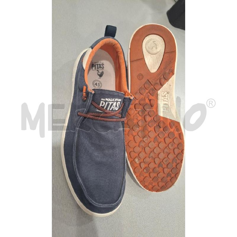 SCARPE UOMO PITAS BLU | Mercatino dell'Usato Salerno fratte 4