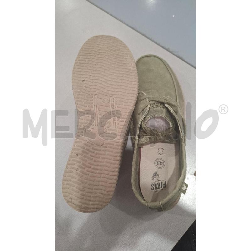 SCARPE UOMO PITAS VERDI | Mercatino dell'Usato Salerno fratte 4
