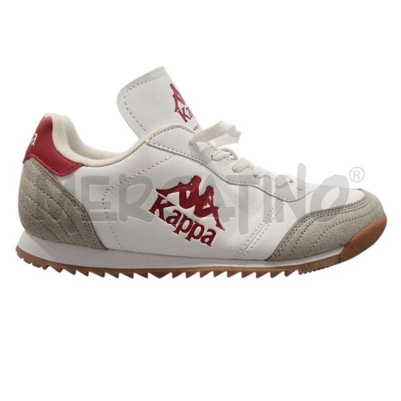 SCARPE U KAPPA BIANCHE DETT ROSSI TORTORA TG 39 | Mercatino dell'Usato Salerno fratte 1