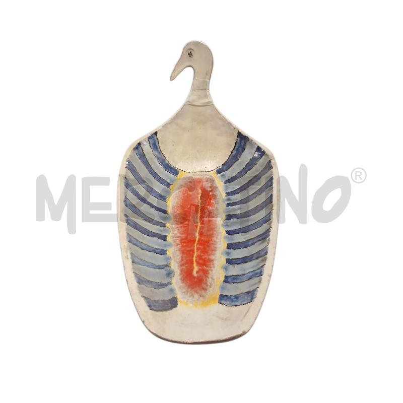 SCULTURA ANTONIO FIOCCO ANATRA CERAMICA VIETRESE DA RIV  | Mercatino dell'Usato Salerno fratte 1