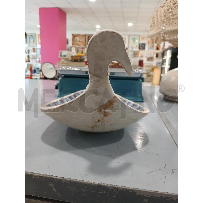 SCULTURA ANTONIO FIOCCO ANATRA CERAMICA VIETRESE DA RIV  | Mercatino dell'Usato Salerno fratte 4