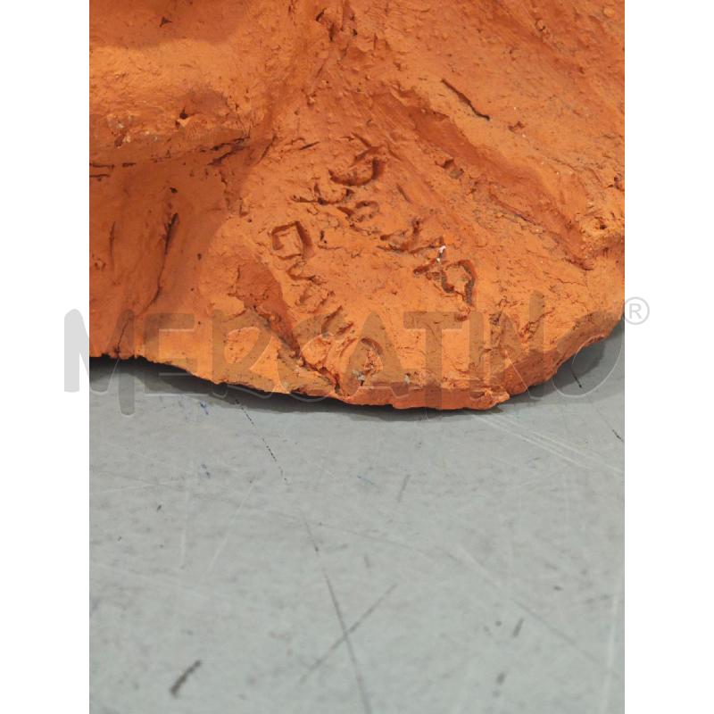 SCULTURA VOLTO DI DONNA TERRACOTTA FIRMATO SESSA ANNA | Mercatino dell'Usato Salerno fratte 2