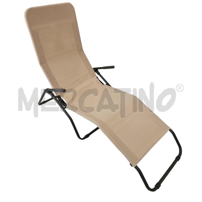 SDRAIO RECLINABILE BEIGE  | Mercatino dell'Usato Salerno fratte 1