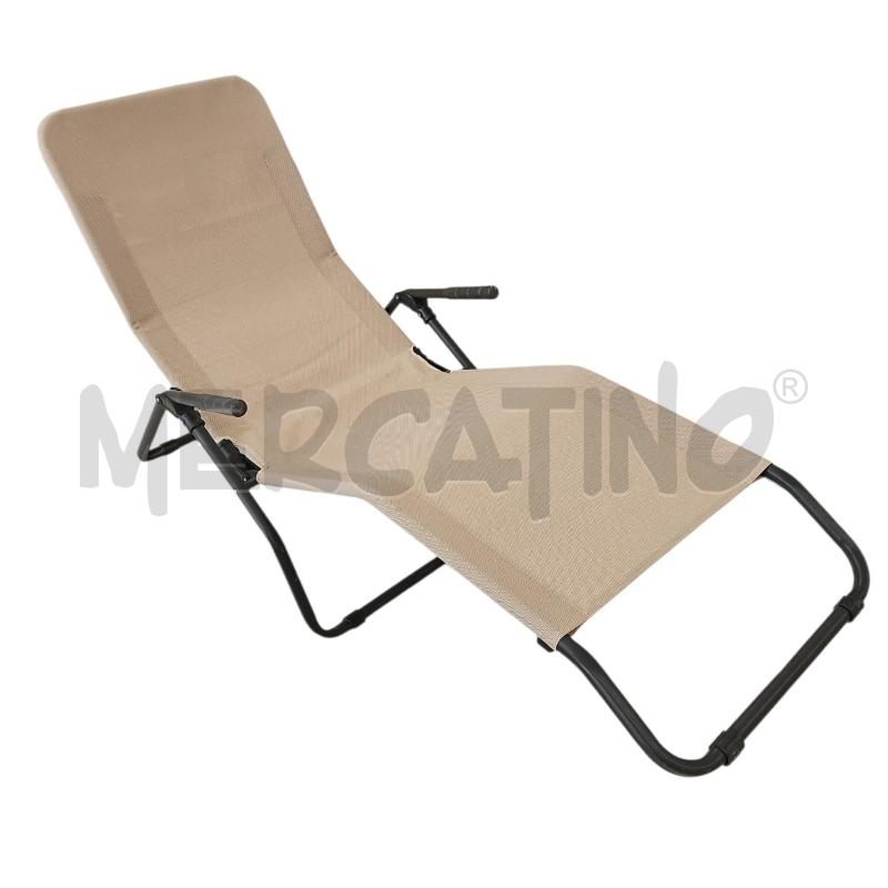 SDRAIO RECLINABILE BEIGE  | Mercatino dell'Usato Salerno fratte 2