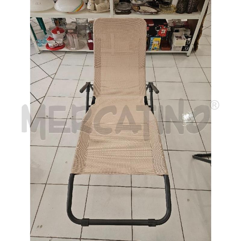 SDRAIO RECLINABILE BEIGE  | Mercatino dell'Usato Salerno fratte 3