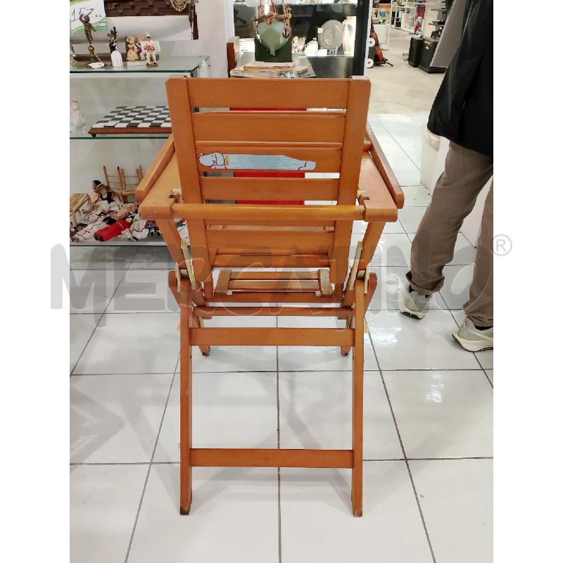 SEGGIOLINO PAPPA FOPPAPEDRETTI IN LEGNO | Mercatino dell'Usato Salerno fratte 5