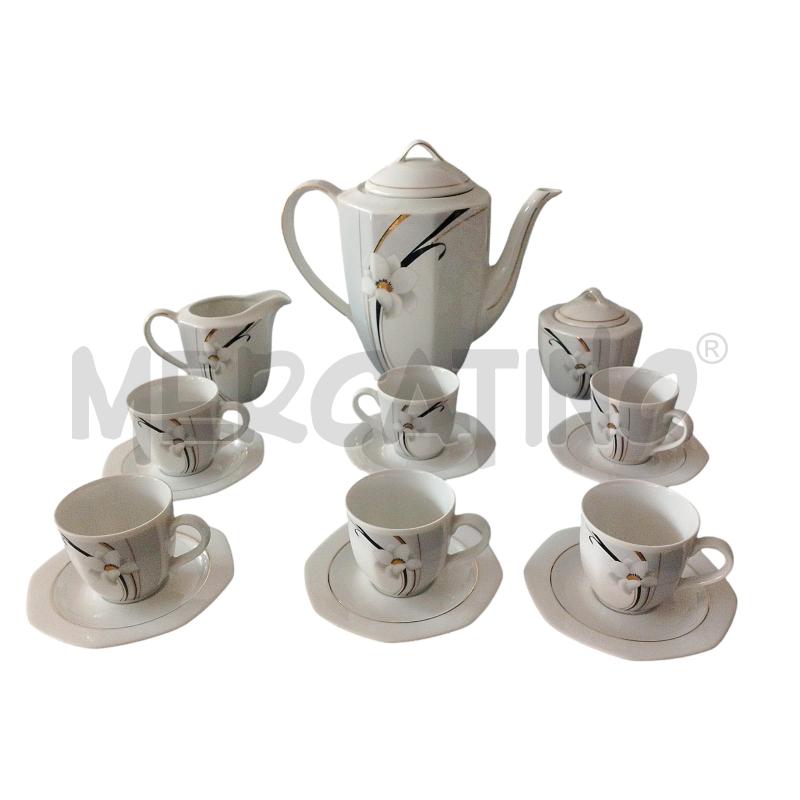 SERVIZIO CAFFÈ WINTERLING FIORE BIANCO ORO NERO  | Mercatino dell'Usato Salerno fratte 1
