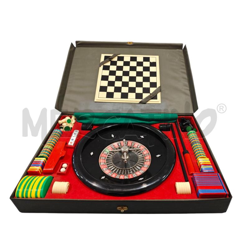 SET ROULETTE CON DAMA VINTAGE BLACK JACK | Mercatino dell'Usato Salerno fratte 1
