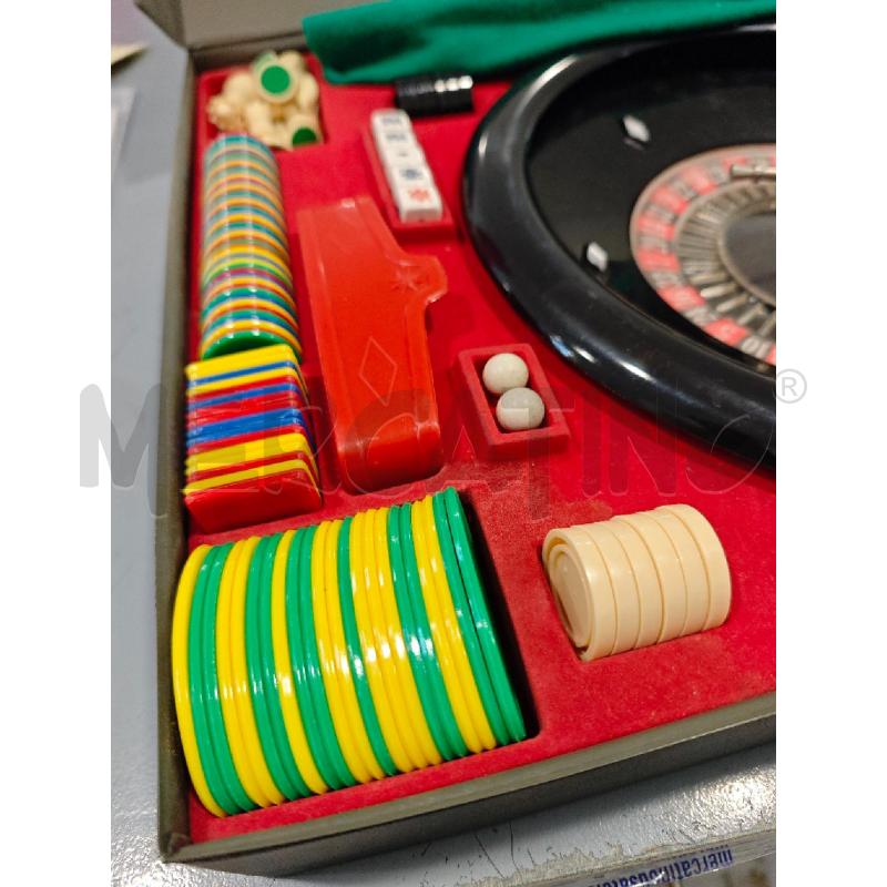 SET ROULETTE CON DAMA VINTAGE BLACK JACK | Mercatino dell'Usato Salerno fratte 4