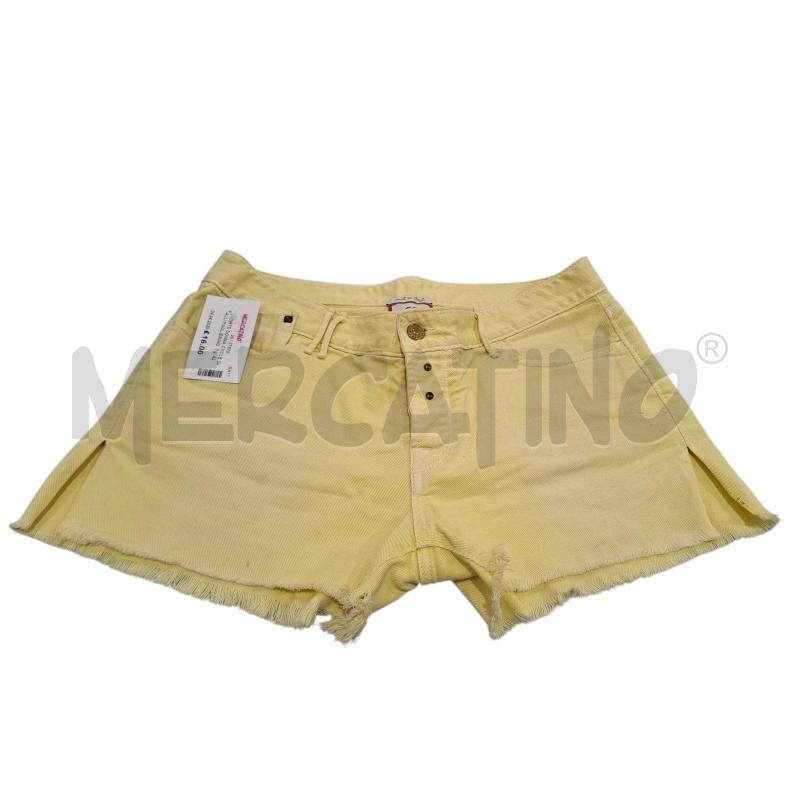 SHORTS DONNA CYCLE GIALLI PAGLIERINO | Mercatino dell'Usato Salerno fratte 1