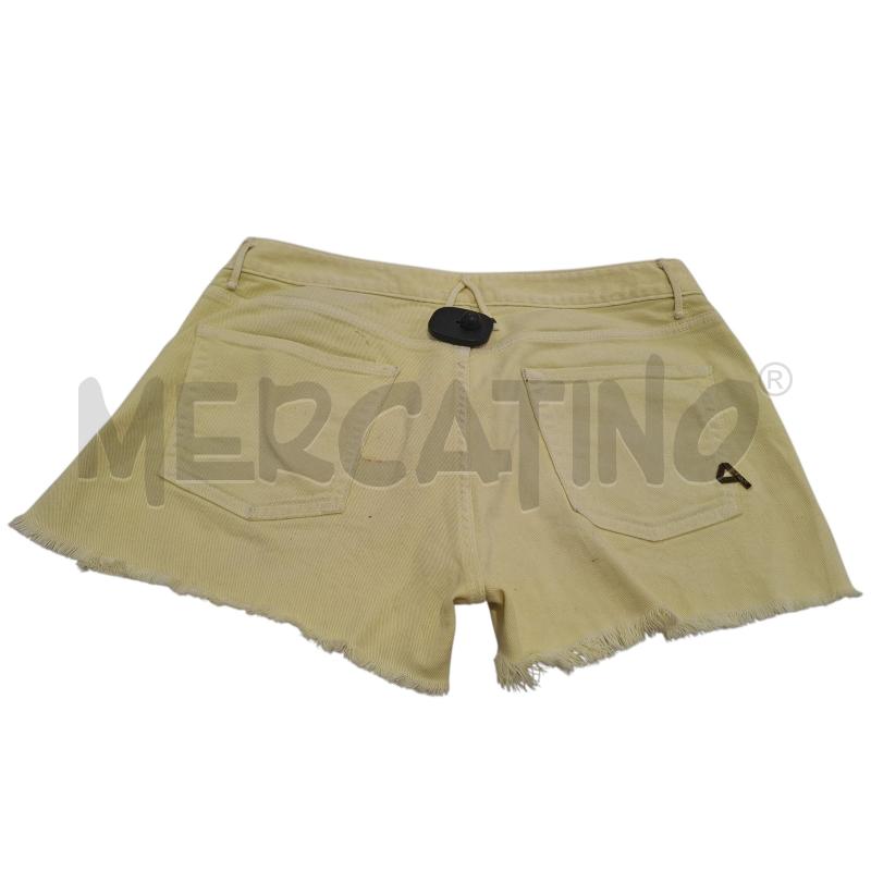 SHORTS DONNA CYCLE GIALLI PAGLIERINO | Mercatino dell'Usato Salerno fratte 2