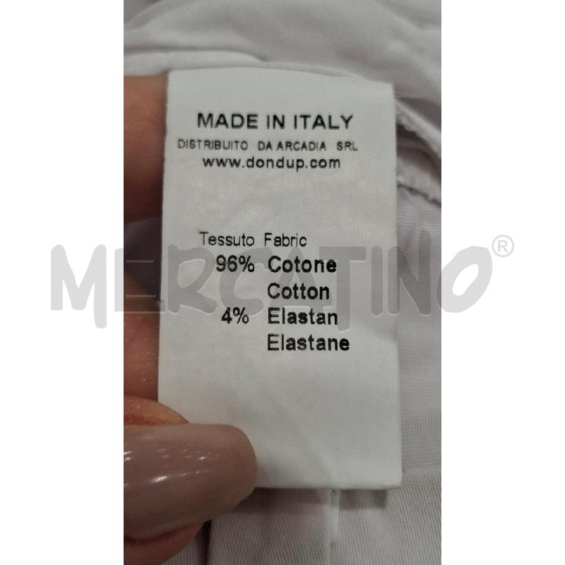 SHORTS DONNA DONDUP BIANCHI | Mercatino dell'Usato Salerno fratte 4