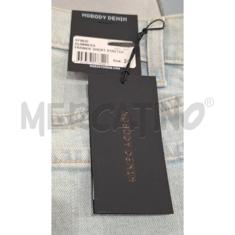 SHORTS DONNA NOBODY DENIM CARTELLINATO | Mercatino dell'Usato Salerno fratte 4