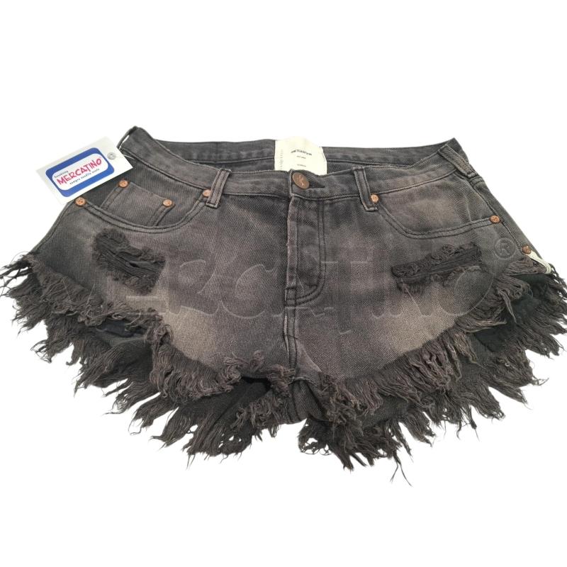 SHORTS DONNA ONE TEASPOON NERI | Mercatino dell'Usato Salerno fratte 1