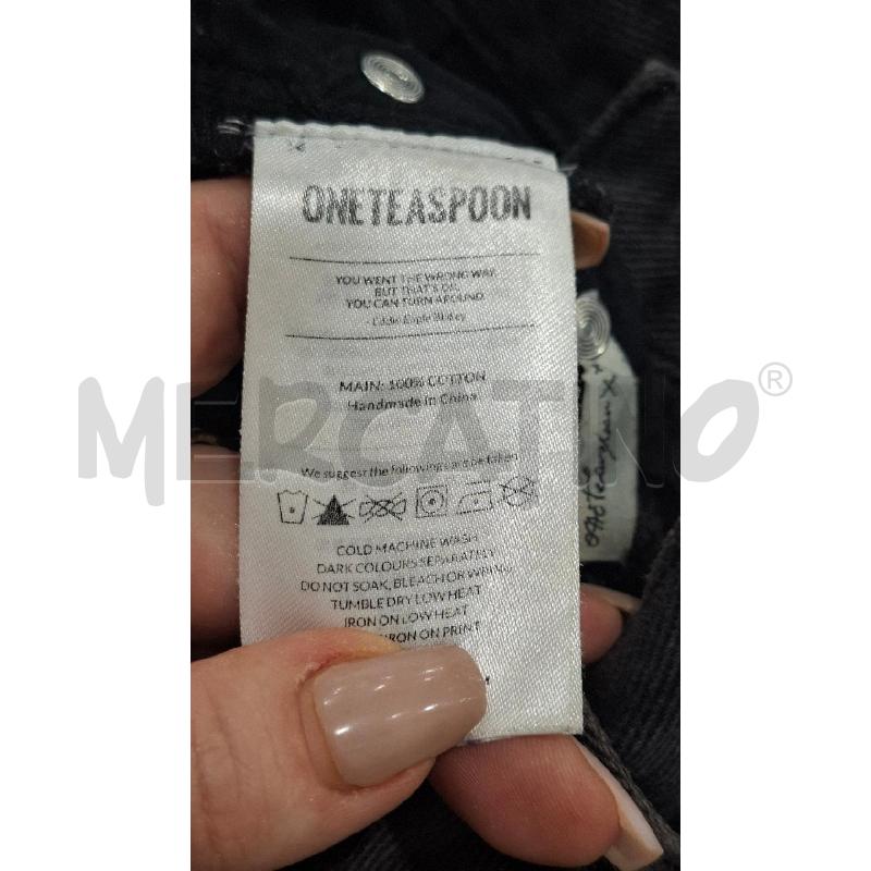 SHORTS DONNA ONE TEASPOON NERI | Mercatino dell'Usato Salerno fratte 4