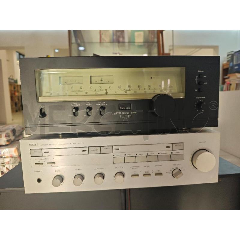 SINT TU 517+AMP YAMAHA A700+CASSE | Mercatino dell'Usato Salerno fratte 2