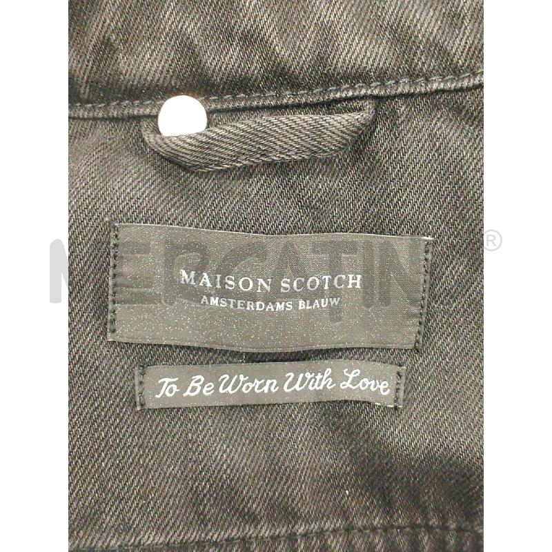 SMANICATO DONNA MAISON SCOTCH NERO JEANSATO | Mercatino dell'Usato Salerno fratte 3