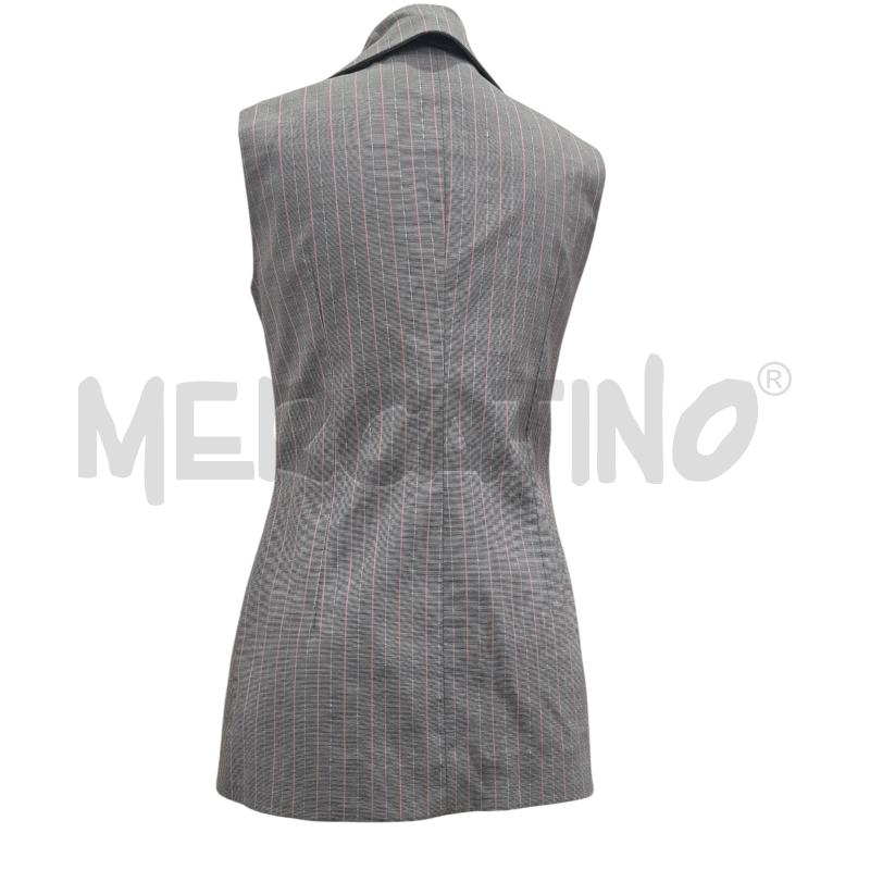 SMANICATO DONNA RINASCIMENTO GRIGIO GESSATO ROSA E GRIGIO PERLATO | Mercatino dell'Usato Salerno fratte 2