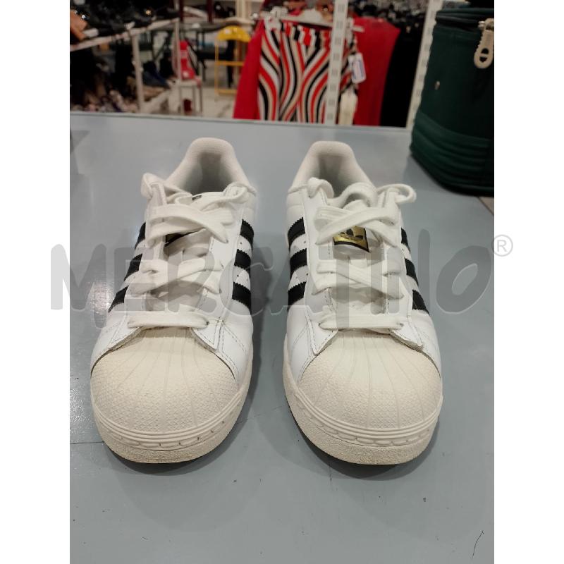 SNEAKERS DONNA ADIDAS BIANCHE RICH. NERI | Mercatino dell'Usato Salerno fratte 2