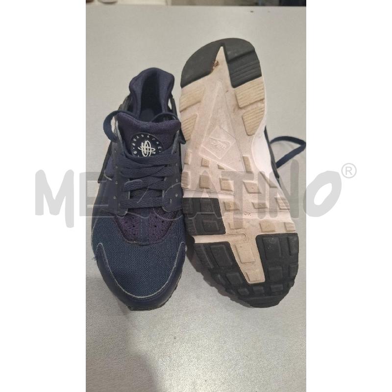 SNEAKERS DONNA HURACHE BY NIKE BLU NAVY | Mercatino dell'Usato Salerno fratte 4