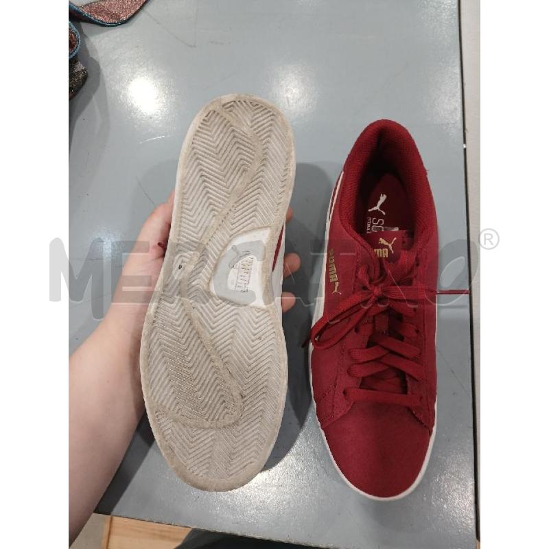 SNEAKERS DONNA PUMA ROSSE | Mercatino dell'Usato Salerno fratte 4
