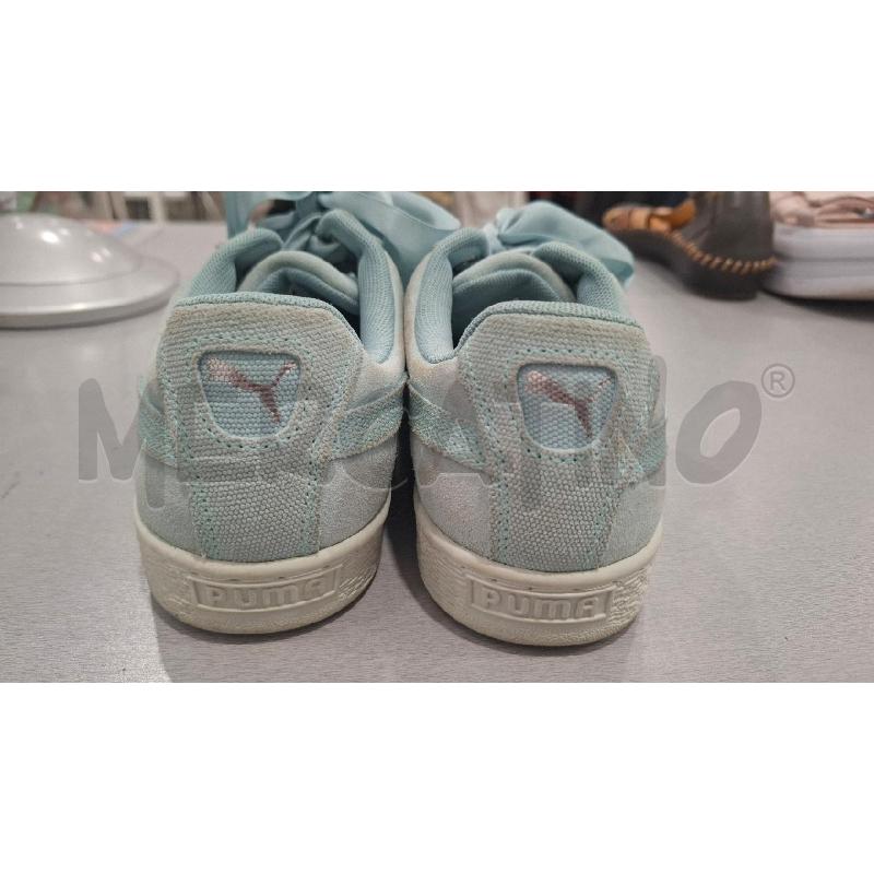 SNEAKERS DONNA PUMA VERDE ACQUA MARINA | Mercatino dell'Usato Salerno fratte 3