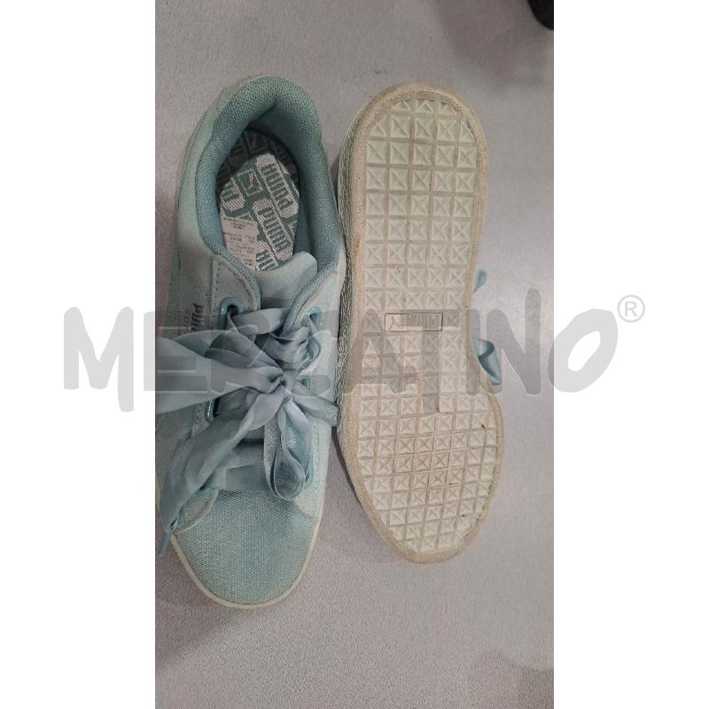 SNEAKERS DONNA PUMA VERDE ACQUA MARINA | Mercatino dell'Usato Salerno fratte 4
