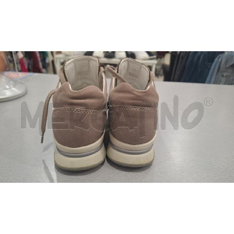 SNEAKERS DONNA TOD' S PROJECT BIANCHE DETT. MARRONCINI | Mercatino dell'Usato Salerno fratte 3