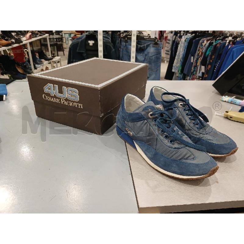 SNEAKERS UOMO CESARE PACIOTTI 4 US BLU  | Mercatino dell'Usato Salerno fratte 2