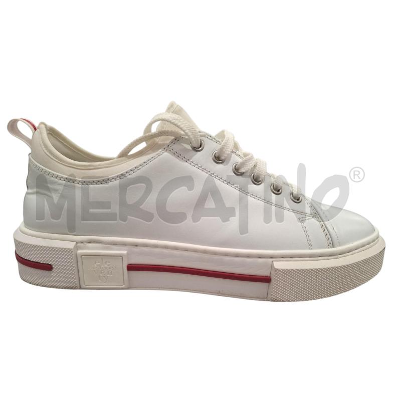 SNEAKERS UOMO ELEVENTY BIANCHE N.40 | Mercatino dell'Usato Salerno fratte 1