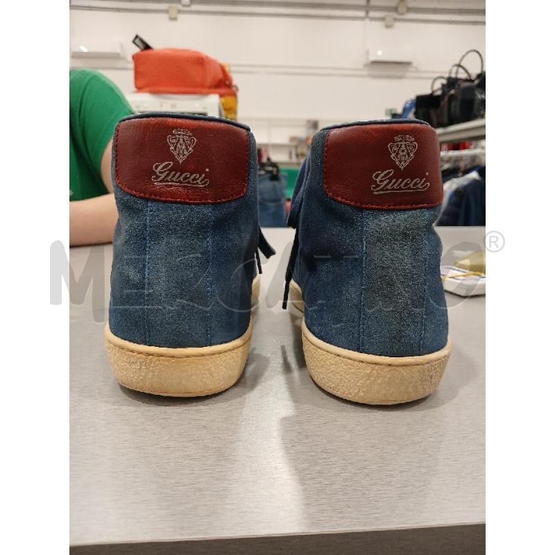 SNEAKERS UOMO GUCCI 322732 BLU N. 5 1/2 | Mercatino dell'Usato Salerno fratte 3