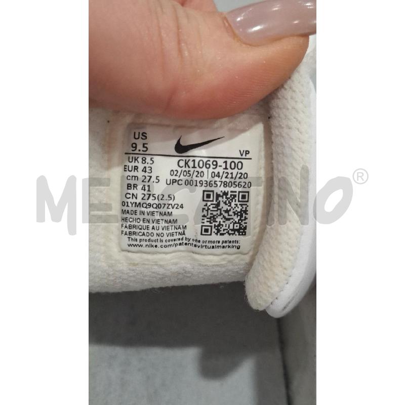 SNEAKERS UOMO NIKE BIANCHE | Mercatino dell'Usato Salerno fratte 5