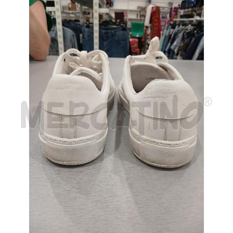SNEAKERS UOMO PAOLO PECORA BIANCHE N.39 | Mercatino dell'Usato Salerno fratte 3