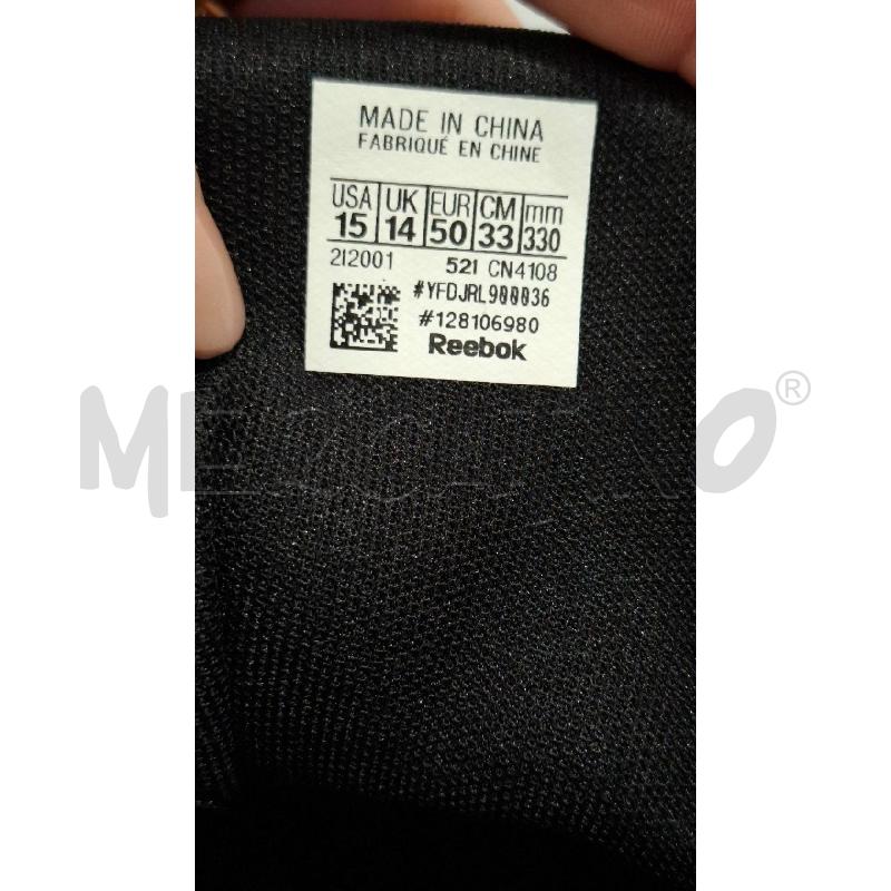 SNEAKERS UOMO REEBOK COMFORT NERE 50 | Mercatino dell'Usato Salerno fratte 5