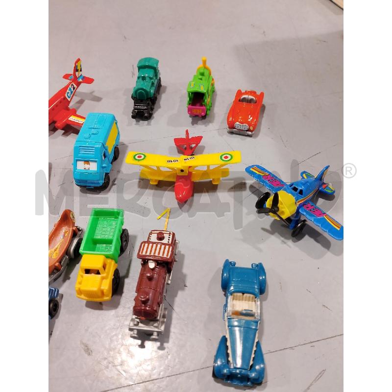 SORPRESINE KINDER VEICOLI ANNI 90 AUTO + AEREI + LOCOMOTIVE COLLEZIONE  | Mercatino dell'Usato Salerno fratte 4