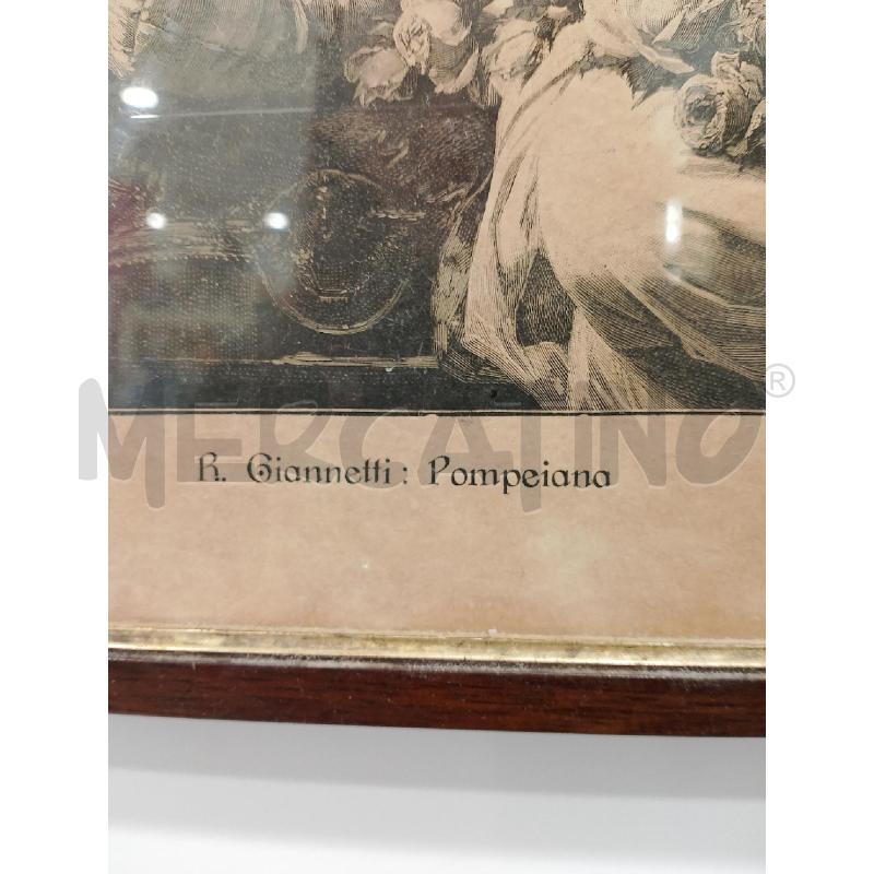 STAMPA GIANNETTI POMPEIANA VINTAGE | Mercatino dell'Usato Salerno fratte 2