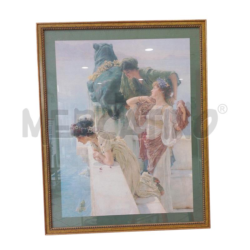 STAMPA IDEAL PLACE DI ALMA TADEMA - POSIZIONE IDEALE  | Mercatino dell'Usato Salerno fratte 1