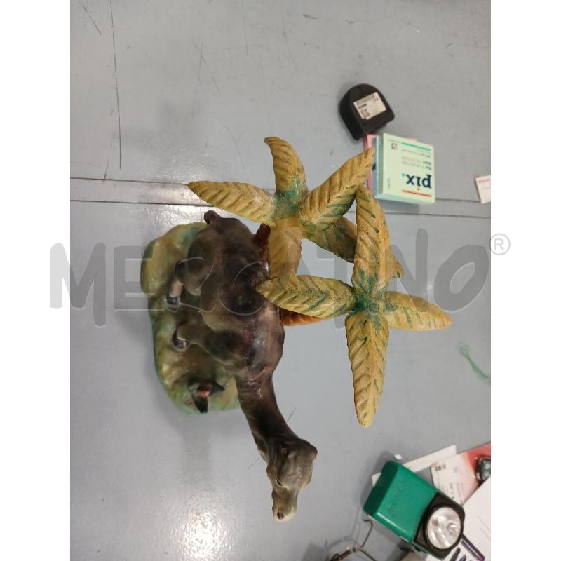 STATUA DROMEDARIO M DI LIETO CERAMICA VIETRESE VIETRI SUL MARE CON PALME | Mercatino dell'Usato Salerno fratte 4