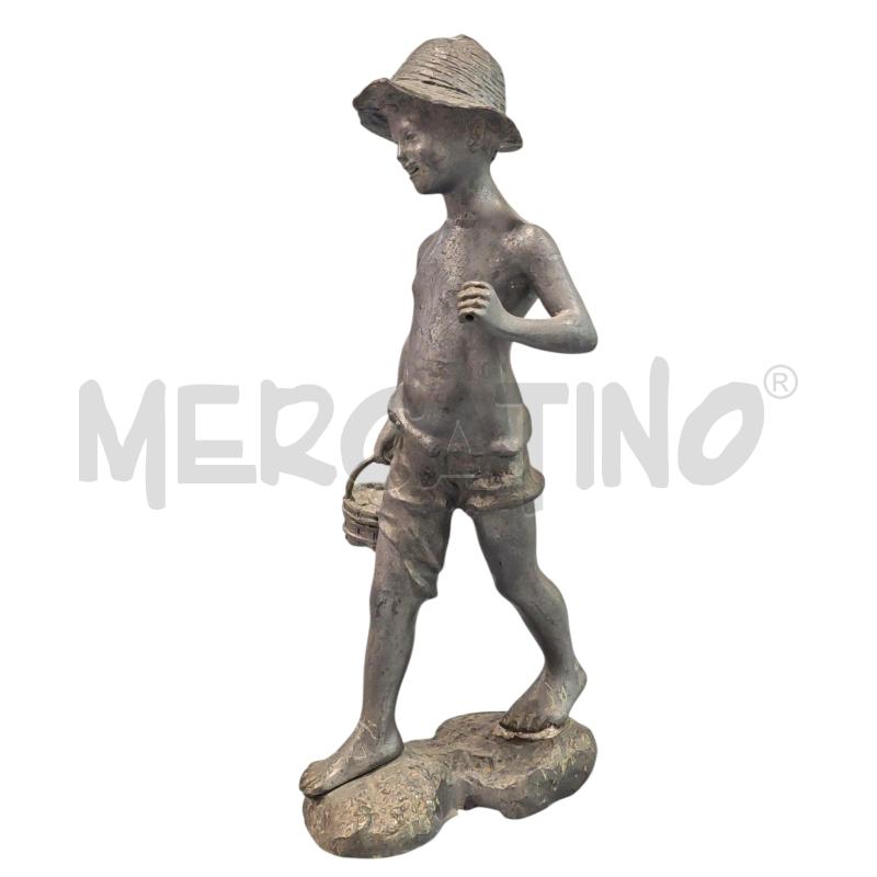 STATUA PICCOLO PESCATORE | Mercatino dell'Usato Salerno fratte 1