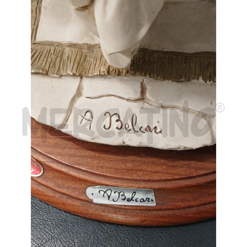 STATUETTA 35CM A.BELCARI DONNA CHE ALLATTA  | Mercatino dell'Usato Salerno fratte 3