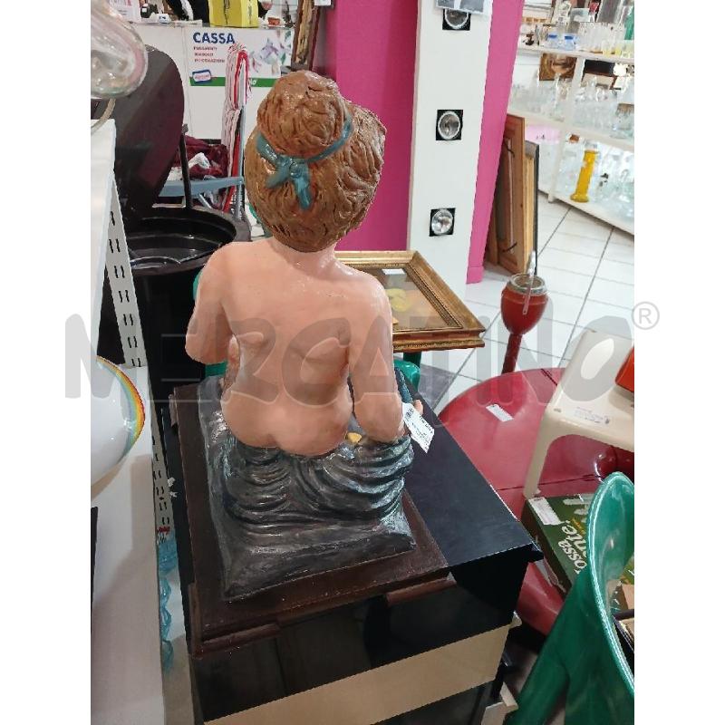 STATUETTA DONNA NUDA PROB ANNI 50 55X37 | Mercatino dell'Usato Salerno fratte 2