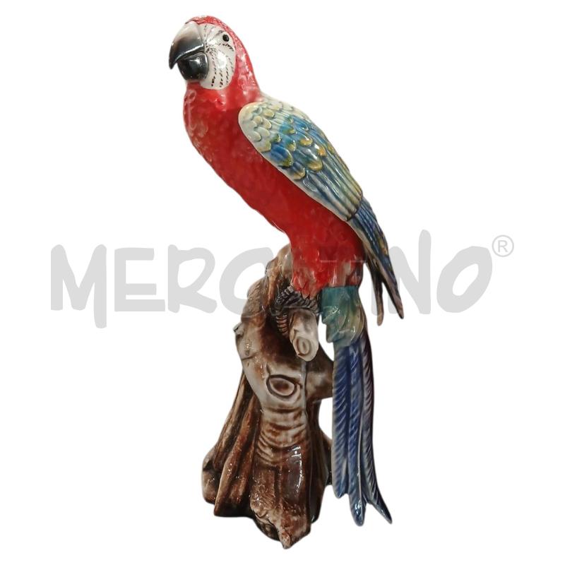 STATUETTA PAPPAGALLO CAPODIMONTE MOLLICA  | Mercatino dell'Usato Salerno fratte 1