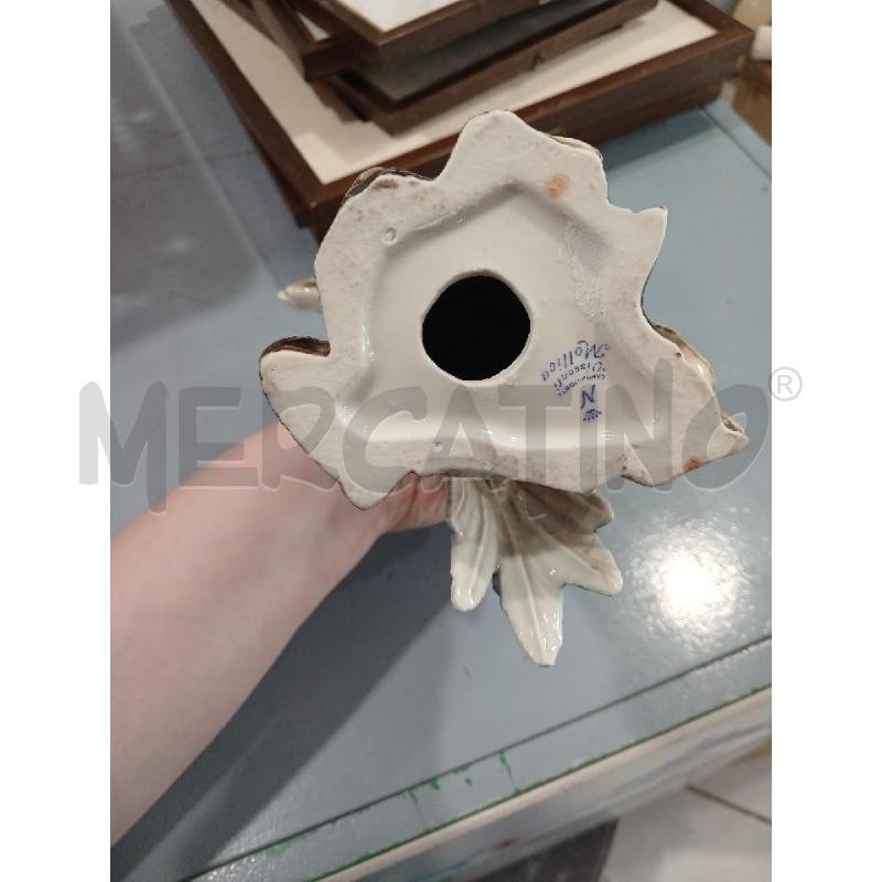STATUETTA PAPPAGALLO CAPODIMONTE MOLLICA  | Mercatino dell'Usato Salerno fratte 4